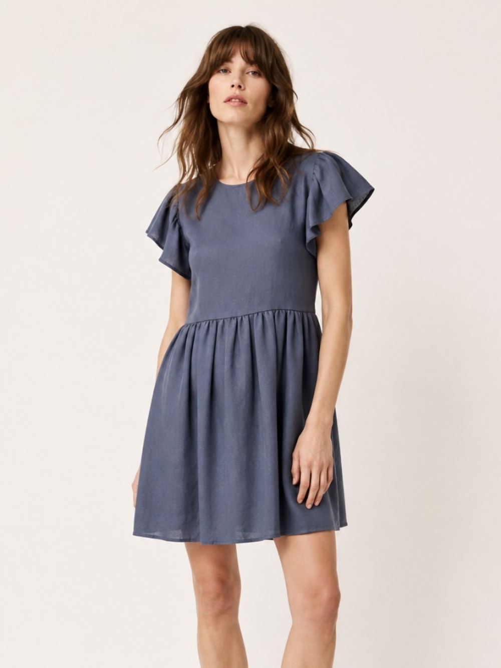 Womance blue grey dress size large